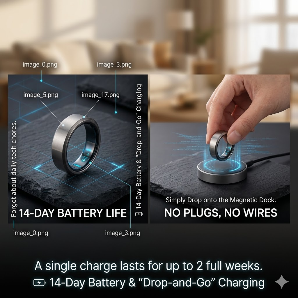 🎉 75% OFF Launch Offer🔥AuraNova™ G1 Non-Invasive Smart Ring