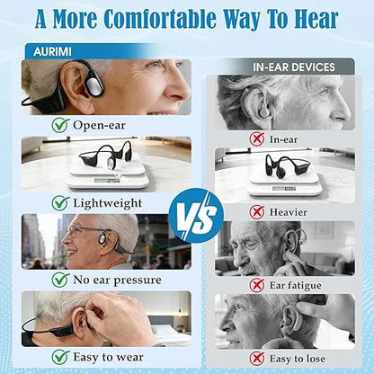 🌎Deadline today: 83% OFF! 👂🔥Advanced bone conduction smart hearing aid headphones