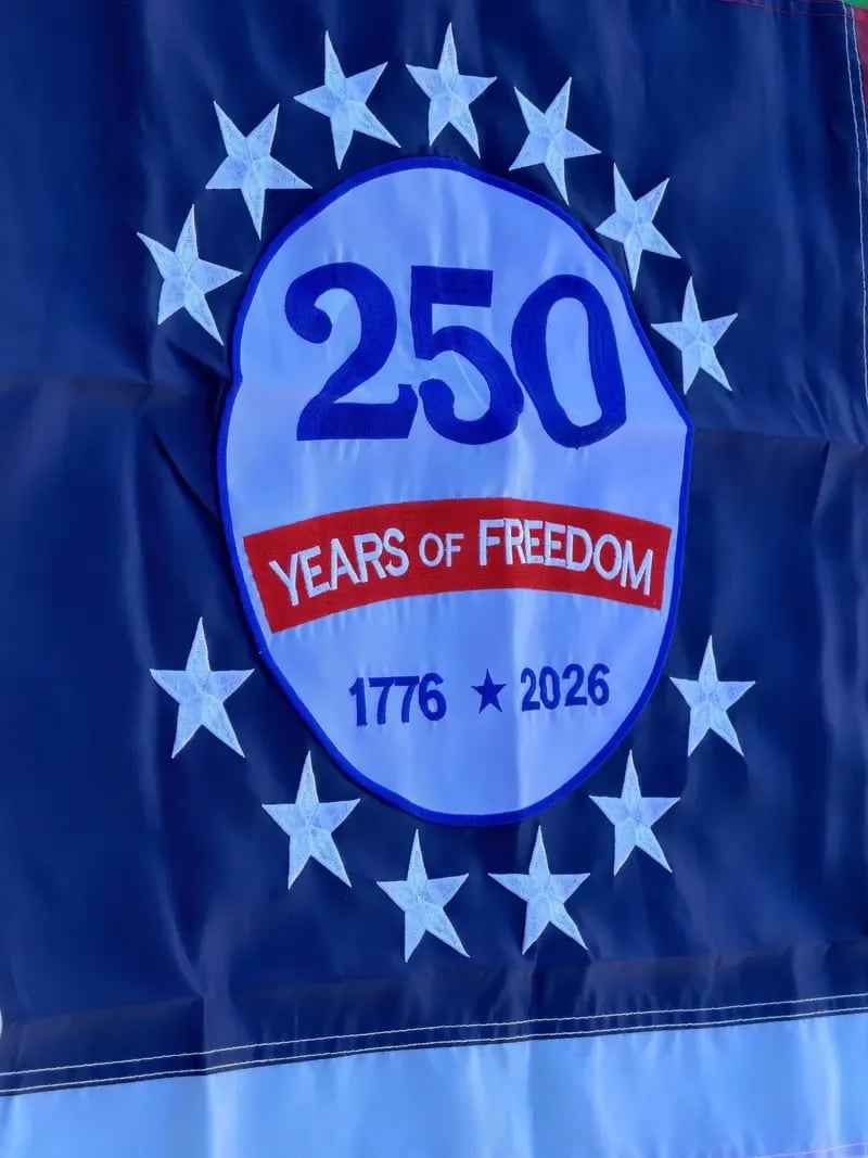 Last Day 49% OFF🔥250th Anniversary USA Commemorative Flag ,Double-Sided Embroidered