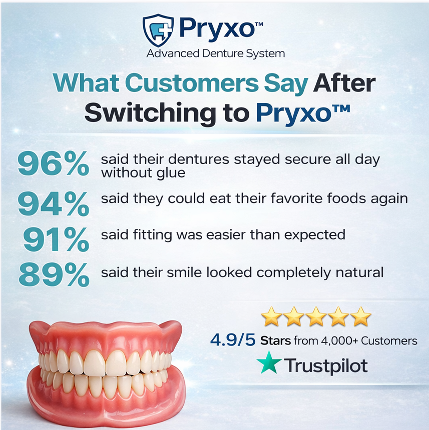 70% off! ⏰Pryxo™ Complete DenturesT
