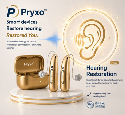 🔥 Pryxo™ Hearing Aids - Restore your hearing and hear clear sounds!