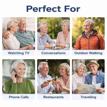 🌎Deadline today: 83% OFF! 👂🔥Advanced bone conduction smart hearing aid headphones