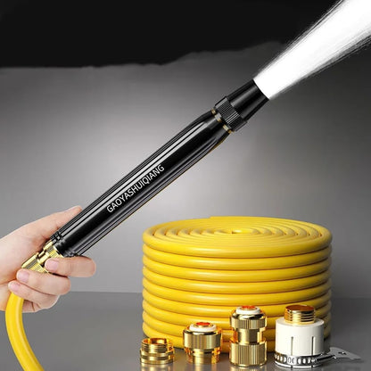 🖤LAST DAY BUY 2 GET 2 FREE!!🖤Home high-pressure car wash water gun with booster nozzle and hose, a must-have for watering plants and vegetables, and car washing.👍💦