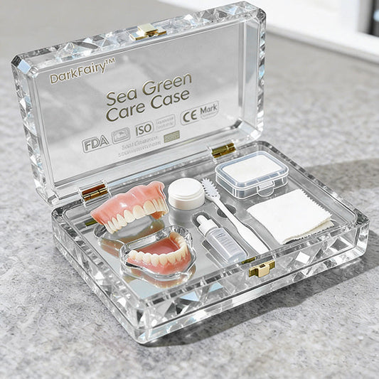 💖Ends Today: 75% OFF! ⏰DarkFairy™ Medical Full Denture with Strong Suctiond Custom-Fit Full Functional Dentures🦷Obtain American Dental Association (ADA) Certification
